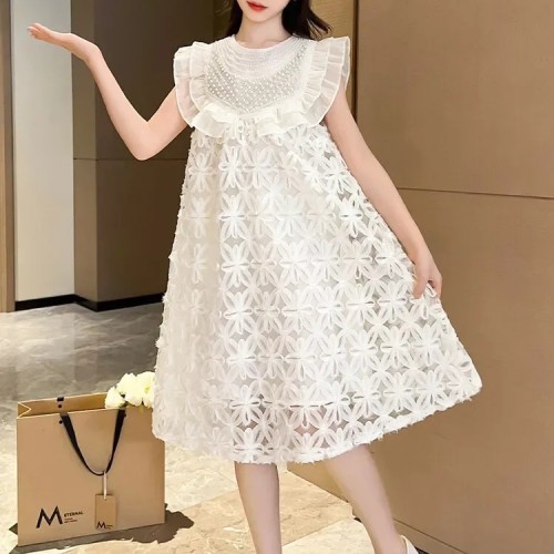WHITE FLOWER N DRESS