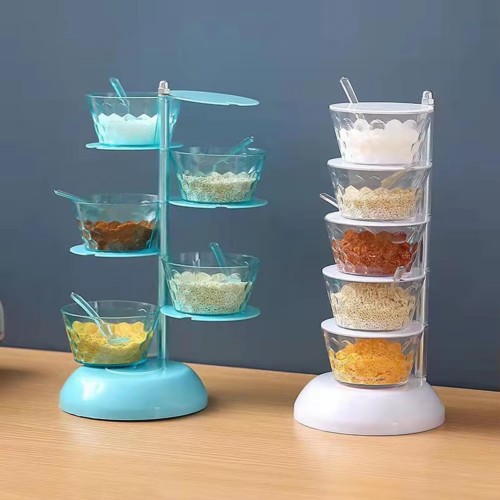 5 Layers Spice Seasoning Box