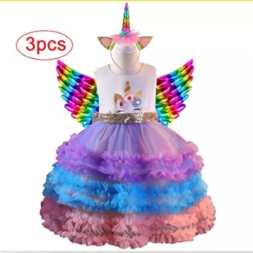Pink Unicorn Dress