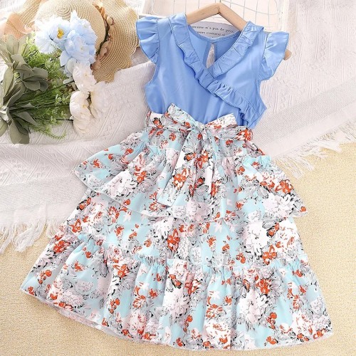Sky Raffle Dress