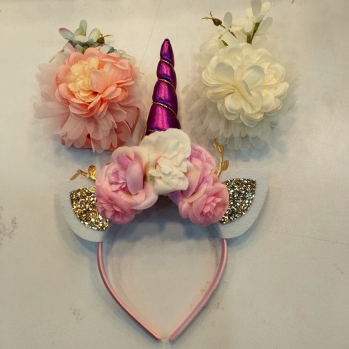 Purple Unicorn Headband
