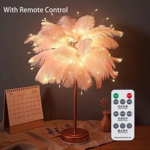 Feather Lamp