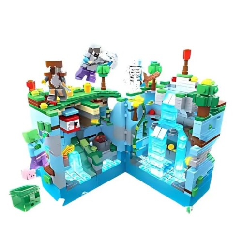 Minecraft Style Building Blocks Set (898 PCS)
