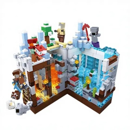 Minecraft Style Building Blocks Set (898 PCS)