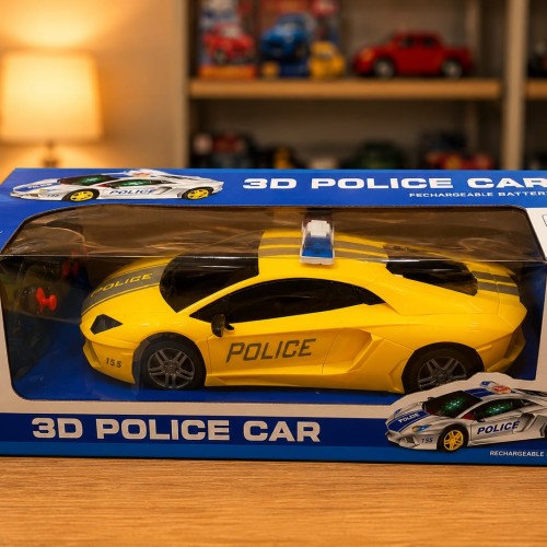 3D RC Police Car