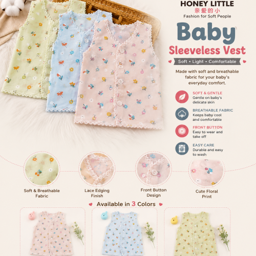 Baby Sleeveless Vest - BSV-24