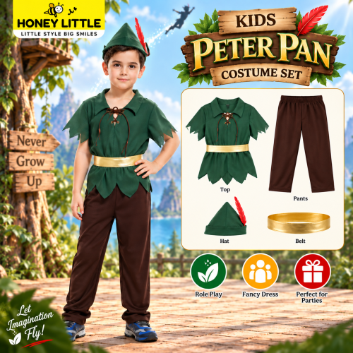 Kids Peter Pan Costume Set