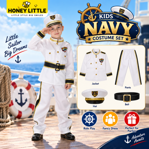 Kids Navy Costume Set - COS21