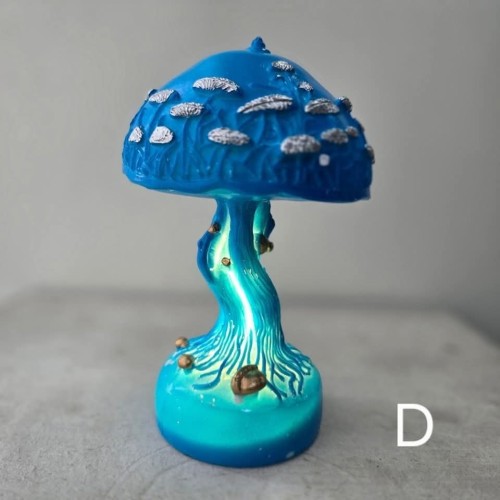 LED Mushroom Table Lamp D