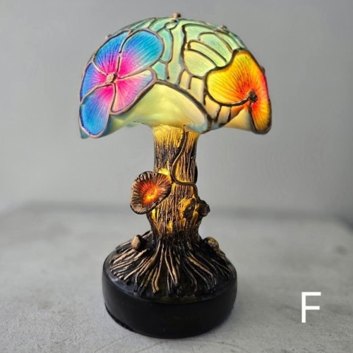 LED Mushroom Table Lamp F