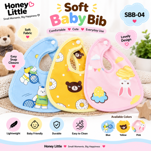 Soft Baby Bib – SBB-04