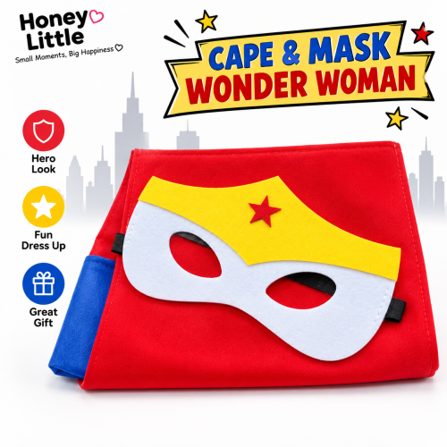 CAPE &amp;amp; MASK WONDER WOMAN