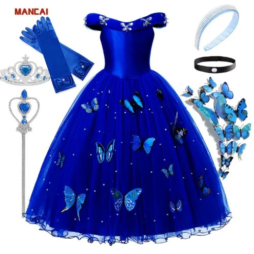 Cinderella Dress 07 | Blue Cinderella