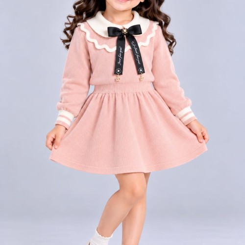 Girls winter Frock 1