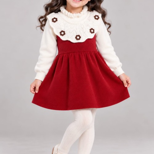 Girls winter Frock 2