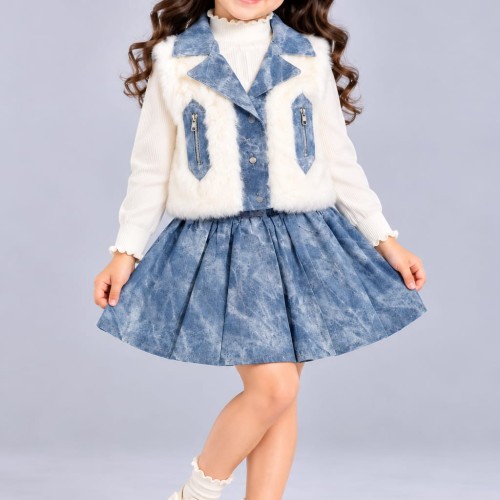 Girls winter Frock 6