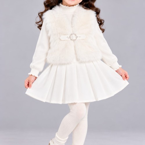 Girls winter Frock 7