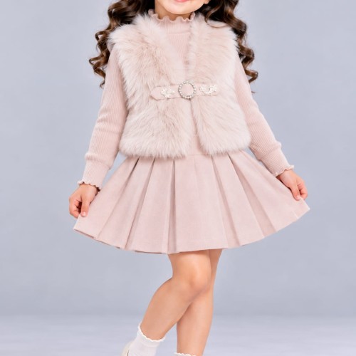 Girls winter Frock 8