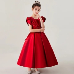 RED FEATHER DRESS