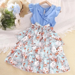 Sky Raffle Dress