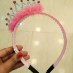 Pink Stone Headband