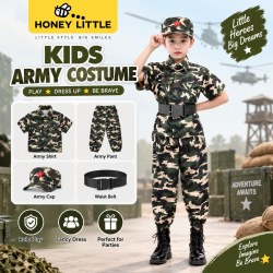 Kids Army Costume Set - KACS02