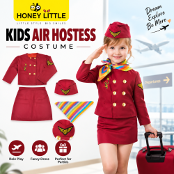 Kids Air Hostess Costume Set - KAHCS07