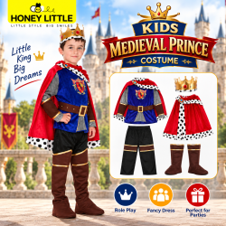 Kids Medieval Prince Costume - COS11