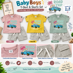 Boys T-Shirt &amp;amp; Shorts Set - 03