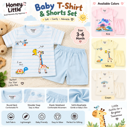 Baby T-Shirt &amp; Shorts Set - BTSS