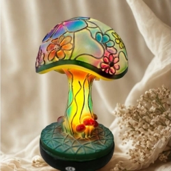 LED Mushroom Table Lamp A