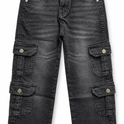 Kids Baggy Cargo Pants – BAGGY-04-BK