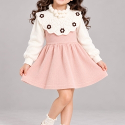 Girls winter Frock 3