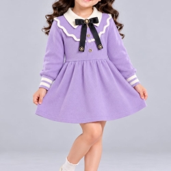 Girls winter Frock 4