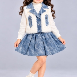 Girls winter Frock 6