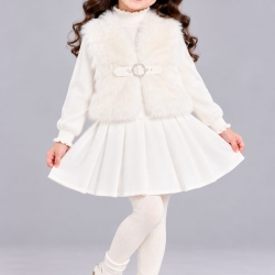 Girls winter Frock 7
