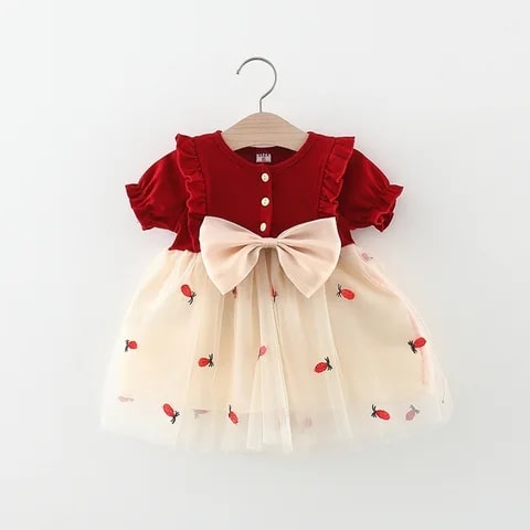 summer clothes baby girl summer dress boutique breathable dress